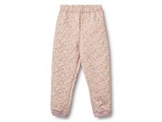 Wheat Alex thermal pants pansies with flowers